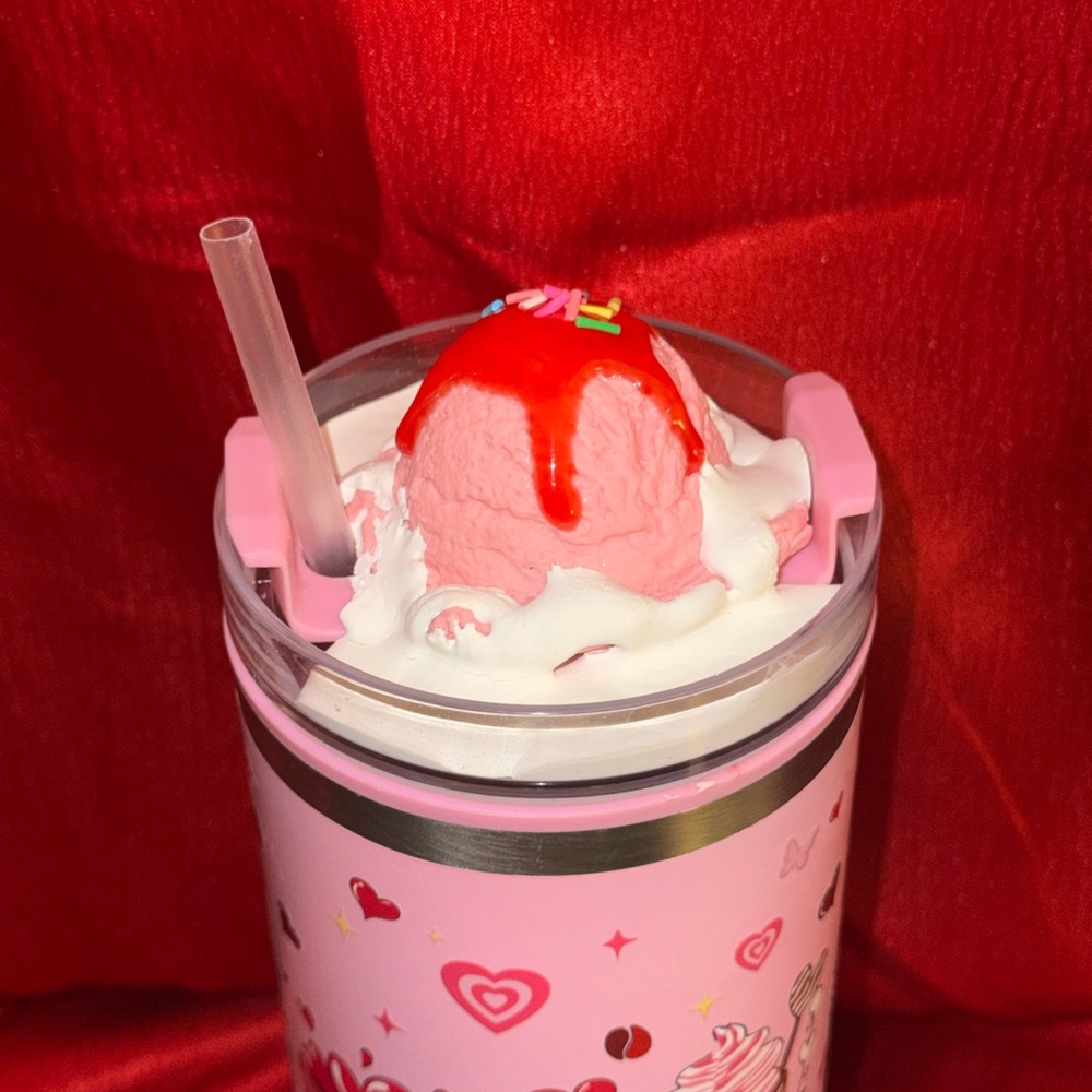 Pink Ice Cream Party Tumbler